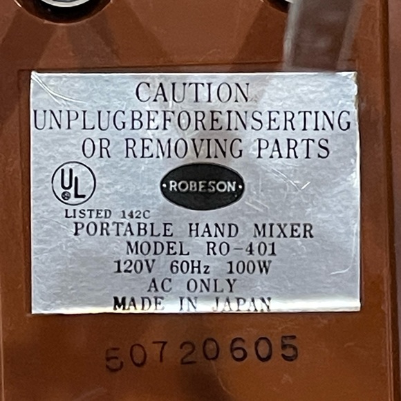 Vintage Handheld Mixer - Picture 8 of 9